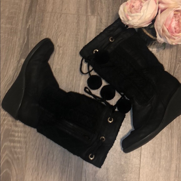 ellemenno Shoes - Winter black boots
